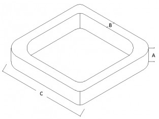 Boiler Square (round edge)
