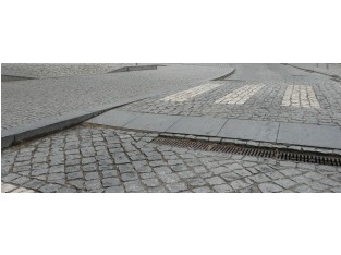 Application kerbstone slope