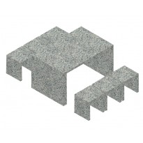 Picnic Table and Benches in U