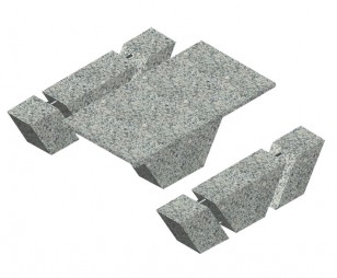 Table and Benches in V_C3